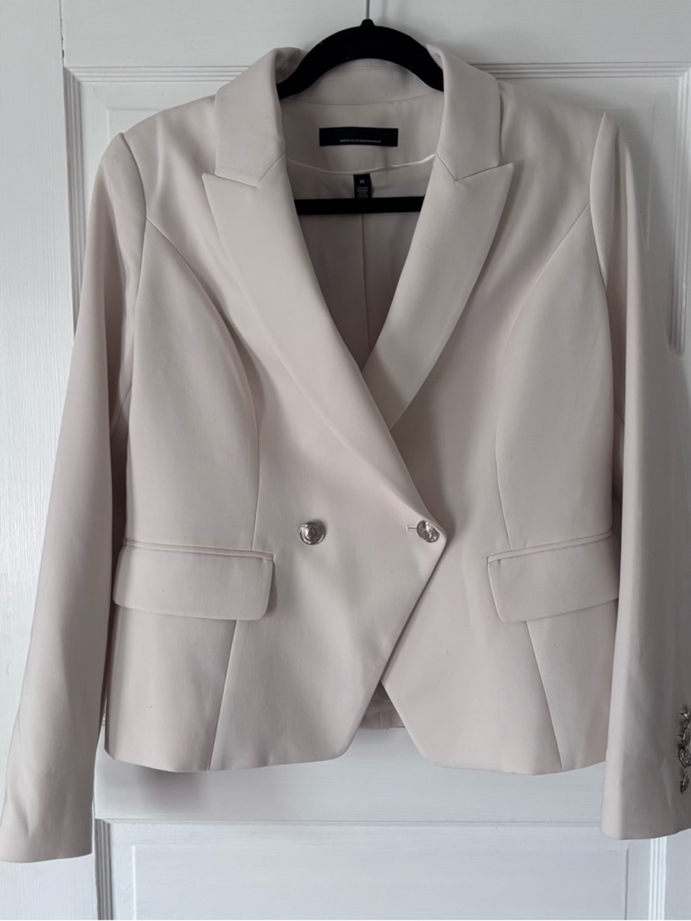 White House Black Market Two Button Studio Blazer